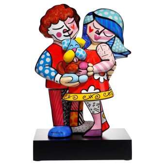 Romero Britto PopArt Figur Kunstfigur Limitiert Pets Love...