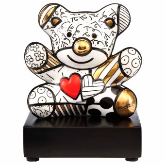 Romero Britto Bär Golden Truly Yours Figur