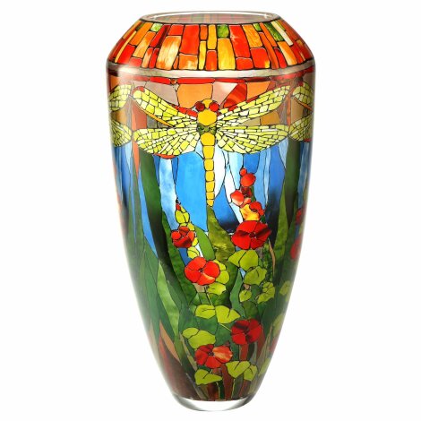 Louis Comfort Tiffany Vase Blumenvase Libelle 2022