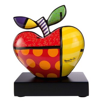 Romero Britto Big Apple klein Pop Art Figur Skulptur...