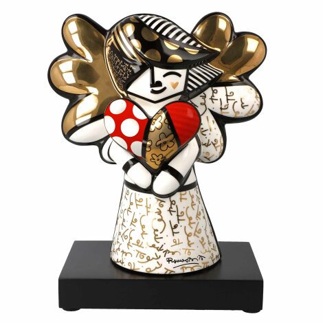 Romero Britto Figur Golden Faith 2024