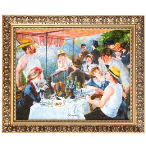 Auguste Renoir Frühstück der Ruderer Bild Limitiert Zertifikat