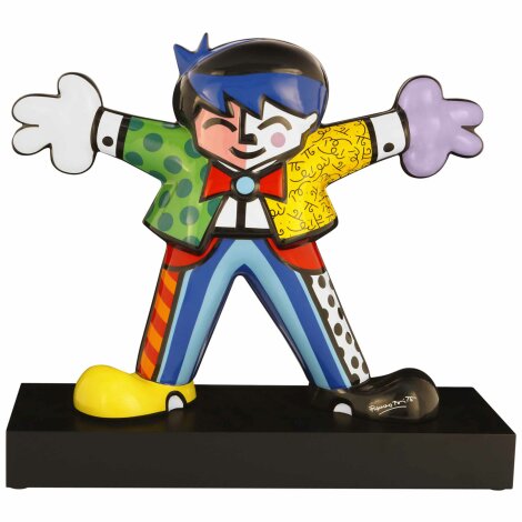 Romero Britto Hug Boy 2024 Figur Limitiert