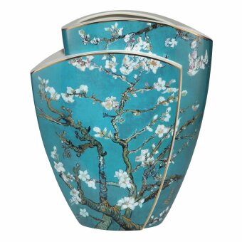 Vase Vincent van Gogh Mandelbaum Blau Limitiert