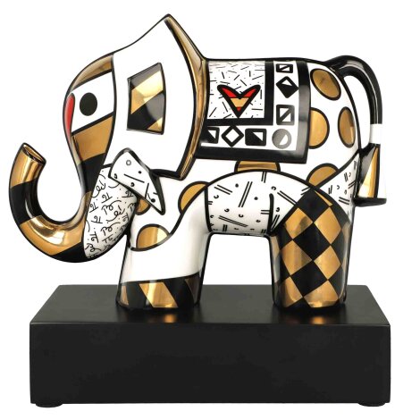 Romero Britto Golden Great India 2 2025 Goebel Pop Art Figur