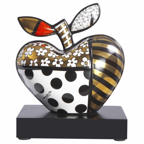 Romero Britto Golden Big Apple Figur 2024