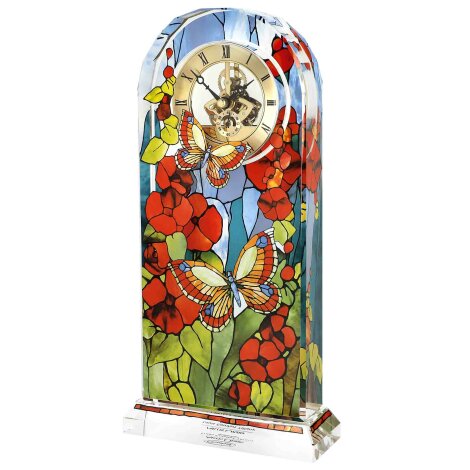 Tiffany Uhr Schmetterlinge Louis Comfort Tiffany