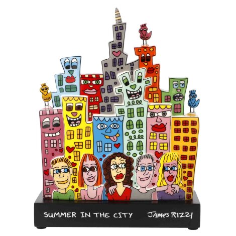 Goebel James Rizzi Pop Art Its Heart Not to Love My City - Figur 26101531