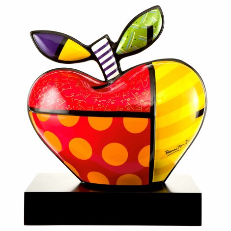 Romero Britto Herz Big Apple 58 cm