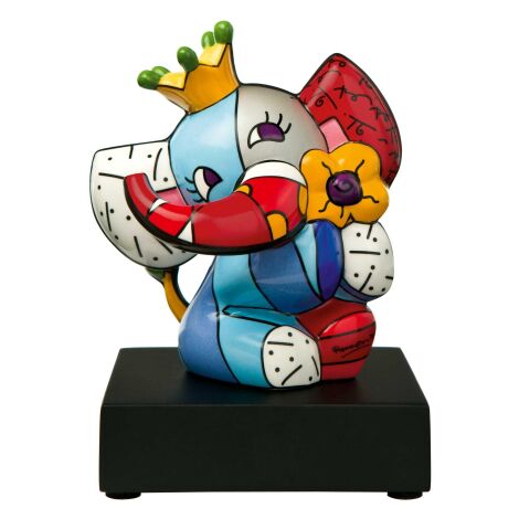 Romero Britto Elefant Spring Elephant Miami Pop Art