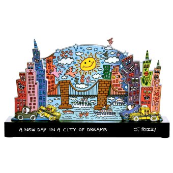 James Rizzi City of Dreams Figur Skulptur Limitiert...