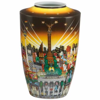 Charles Fazzino My Berlin Your Berlin Vase 3D Pop Art...