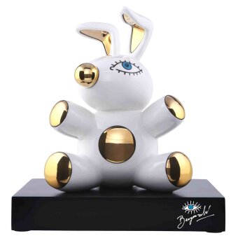 Mauro Bergonzoli Magic Bunny Pop-Art Figur Limitiert...
