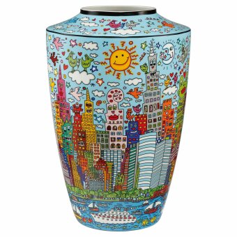 James Rizzi Vase New York Porzellan 41cm
