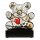 Romero Britto Gold-Bär Golden Truly Yours Figur 2020