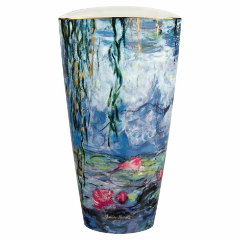 Claude Monet Vase Seerosen mit Weide 28 cm 2020