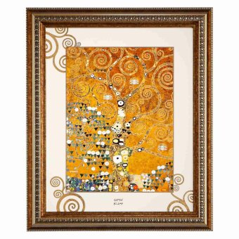 Gustav Klimt Der Lebensbaum Wandbild 48 x 58 Limitiert 2021
